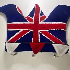 JESTER HAT / UNION JACK TOP HAT WITH BELLS / Soccer